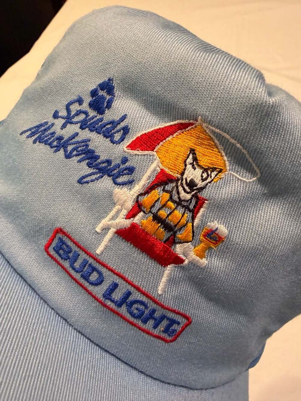 Vintage Spuds MacKenzie Bud Light Trucker Snapback 80s Made in USA
